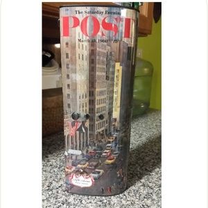 CLUTCH PURSE HANDBAG Saturday Evening Post